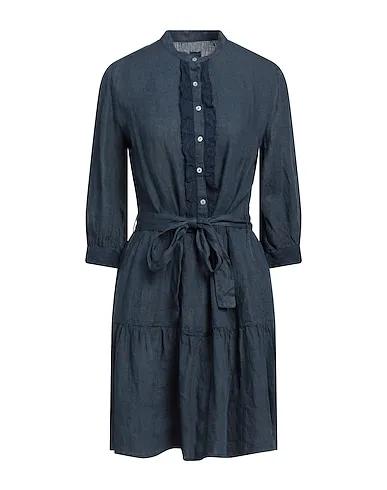 Navy blue Lace Short dress
