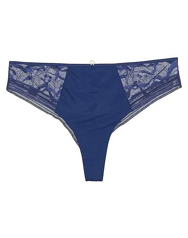 Navy blue Lace Thongs