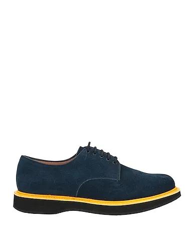 Navy blue Laced shoes