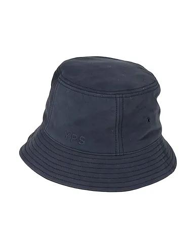 Navy blue Leather Hat