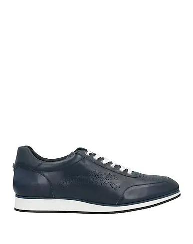 Navy blue Leather Sneakers
