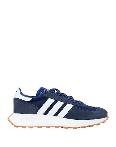 Navy blue Leather Sneakers RETROPY E5 SHOES
