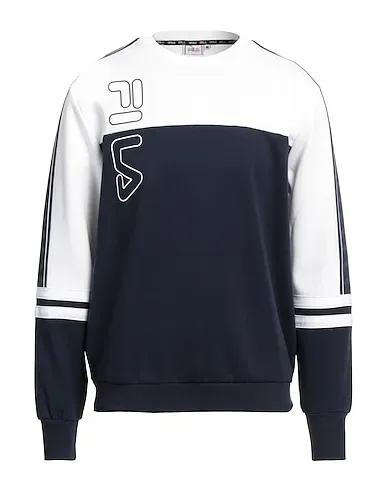 Navy blue Plain weave Sweatshirt