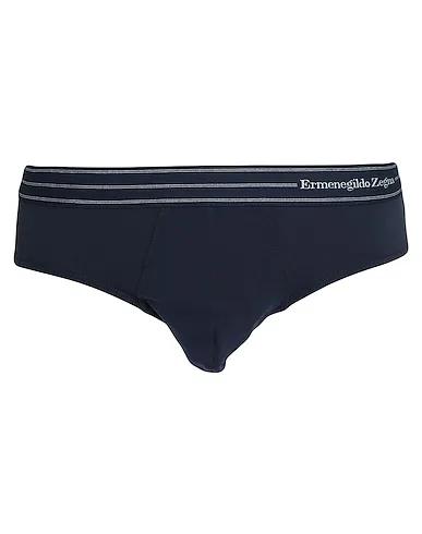 Navy blue Synthetic fabric Brief