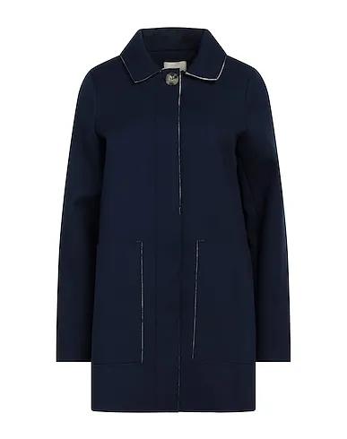 Navy blue Synthetic fabric Full-length jacket