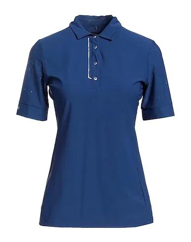 Navy blue Synthetic fabric Polo shirt