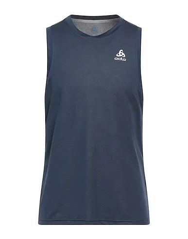 Navy blue Synthetic fabric Tank top