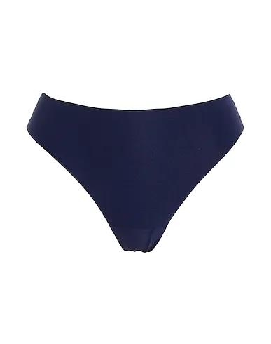 Navy blue Synthetic fabric Thongs