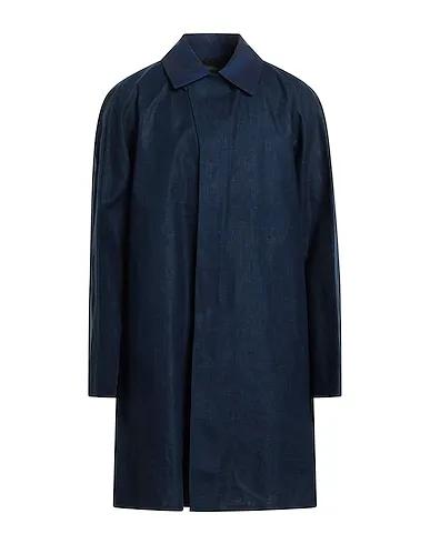 Navy blue Taffeta Full-length jacket