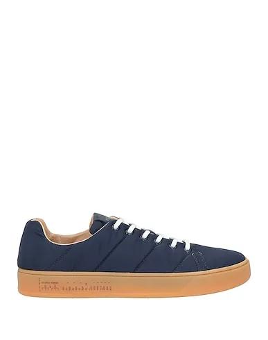 Navy blue Techno fabric Sneakers