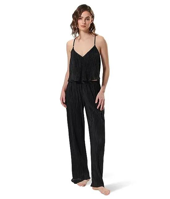 Neeson Pleated Cami and Trousers Set