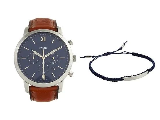 Neutra Chronograph Leather Watch - FS5708SET