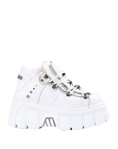 NEW ROCK | White Women‘s Ankle Boot