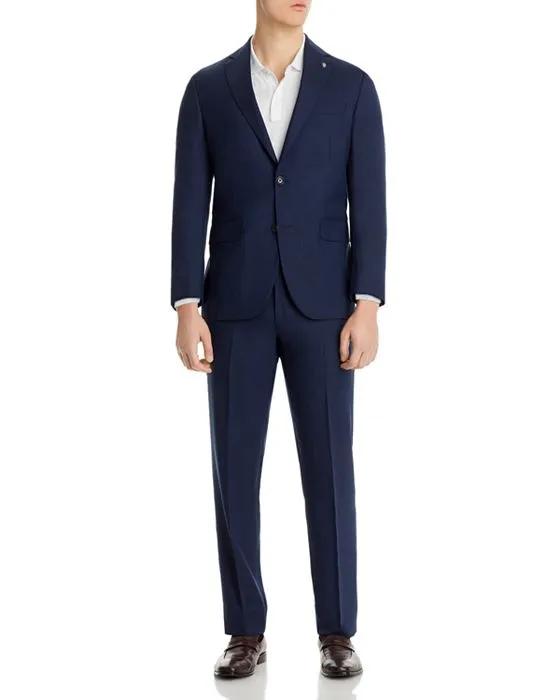 New York Regular Fit Micro Neat Suit