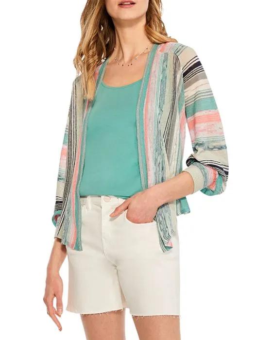NIC+ZOE Petites Summer Space Dyed Cardigan