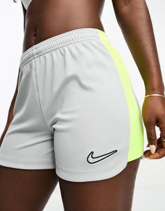 Nike Footbal Dri-Fit Academy short in gray