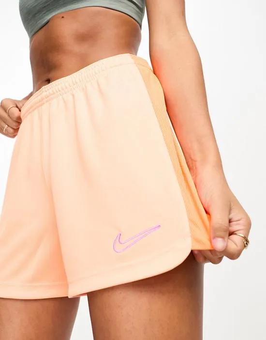 Nike Soccer Dri-Fit ACD23 shorts in orange