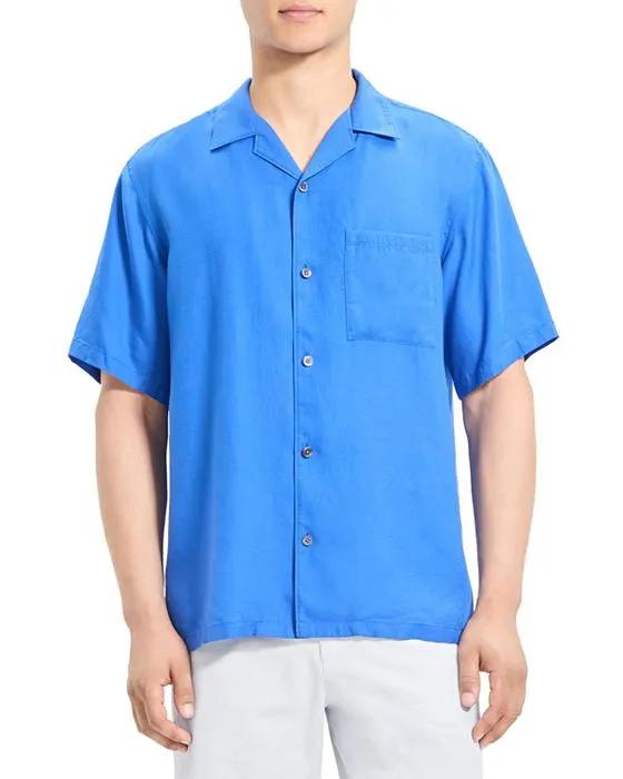 Noll Loose Fit Button Down Camp Shirt