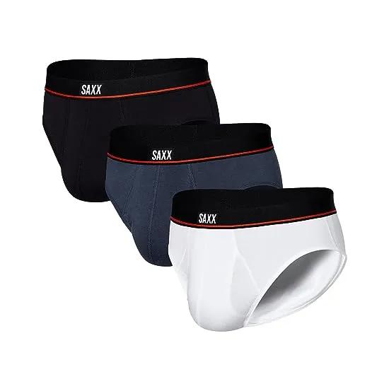 Non-Stop Stretch Cotton Brief Fly 3-Pack
