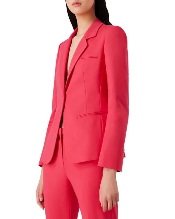 Notch Lapel Blazer
