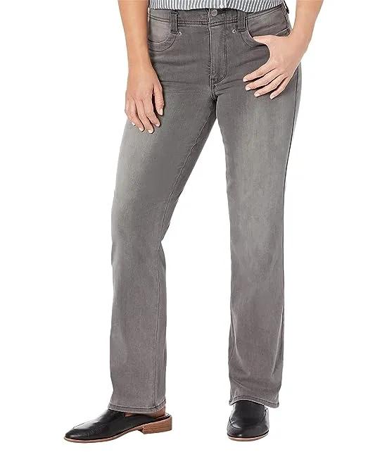 Petite High-Rise Marilyn Straight Hollywood Waistband in Smokey Mountain