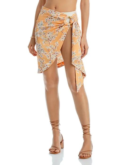 O Ring Sarong Swim Cover-Up