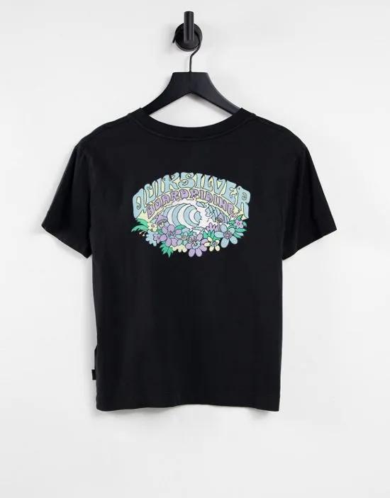 Oceanpicture short sleeve t-shirt in black