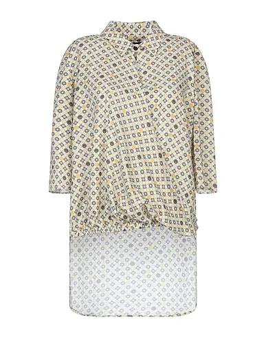 Ocher Crêpe Patterned shirts & blouses