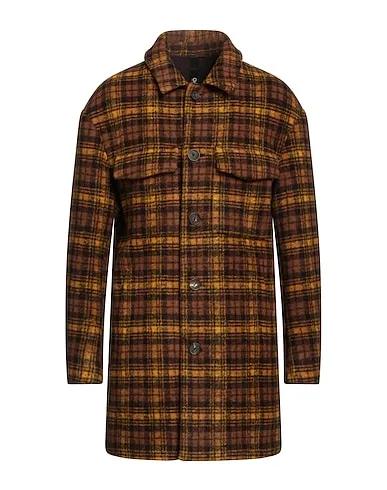 Ocher Flannel Coat