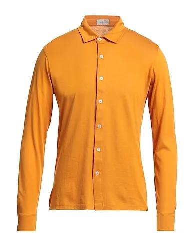 Ocher Jersey Solid color shirt