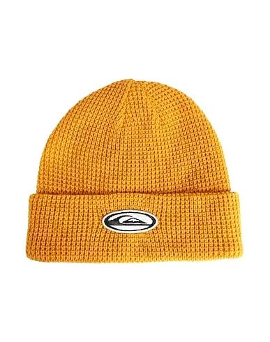Ocher Knitted Hat QS Berretto Pidgeon And Waffles
