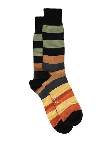 Ocher Knitted Short socks