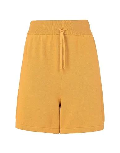 Ocher Knitted Shorts & Bermuda COTTON KNIT SHORTS
