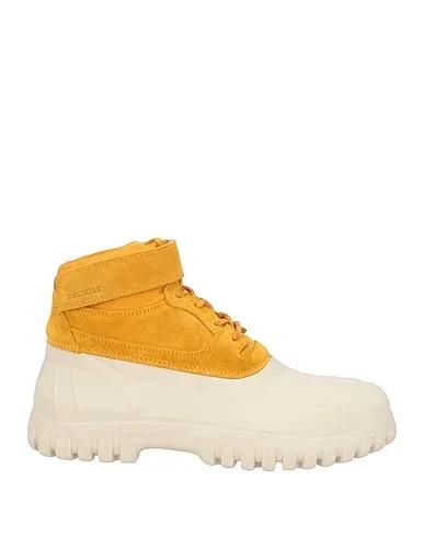 Ocher Leather Boots