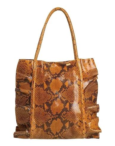 Ocher Leather Handbag