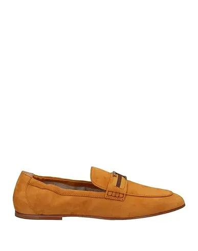 Ocher Leather Loafers