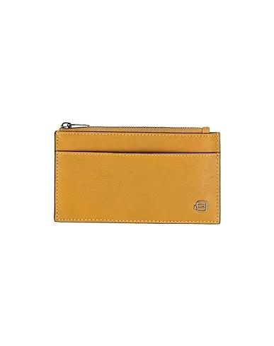 Ocher Leather Wallet