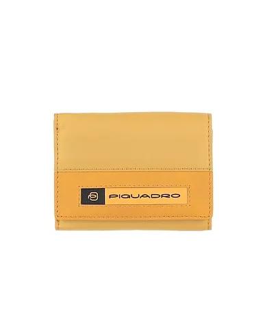 Ocher Leather Wallet