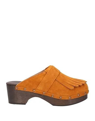 Ocher Mules and clogs
