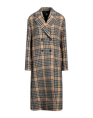 Ocher Tweed Coat
