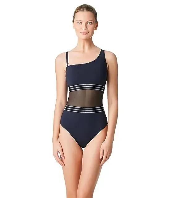 Off The Grid One Shoulder One-Piece