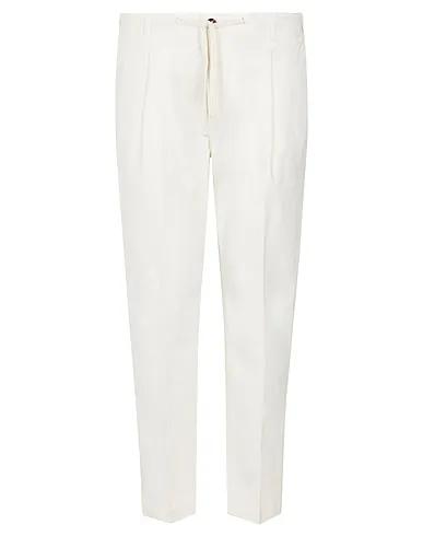 Off white Casual pants ORGANIC COTTON LACE-UP CARROT-FIT CHINO
