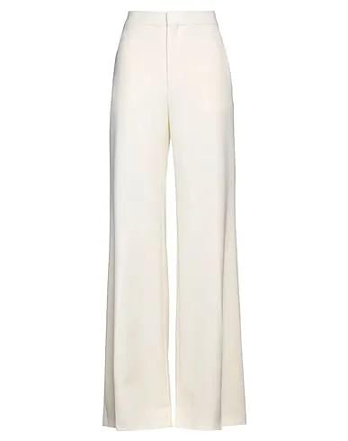 Off white Cool wool Casual pants