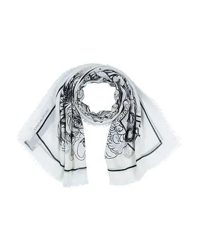 Off white Flannel Scarves and foulards