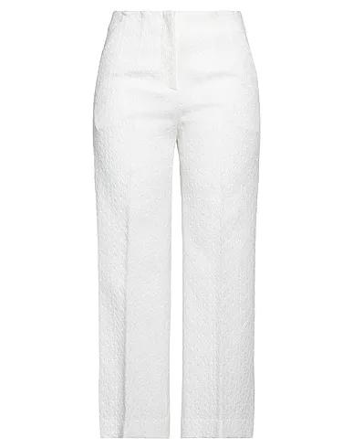 Off white Jacquard Casual pants