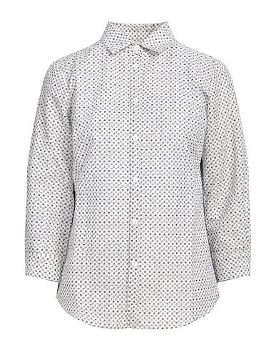 Off white Jacquard Patterned shirts & blouses