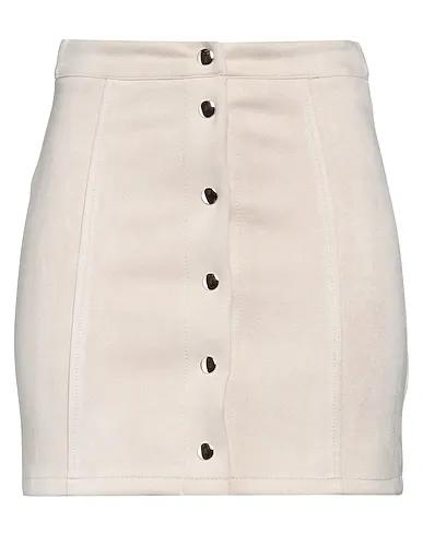 Off white Jersey Mini skirt