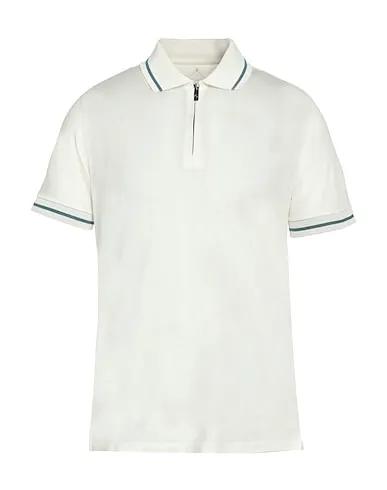Off white Jersey Polo shirt