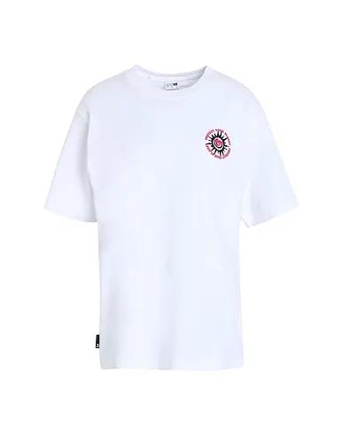 Off white Jersey T-shirt DOWNTOWN Relaxed Graphic Tee
