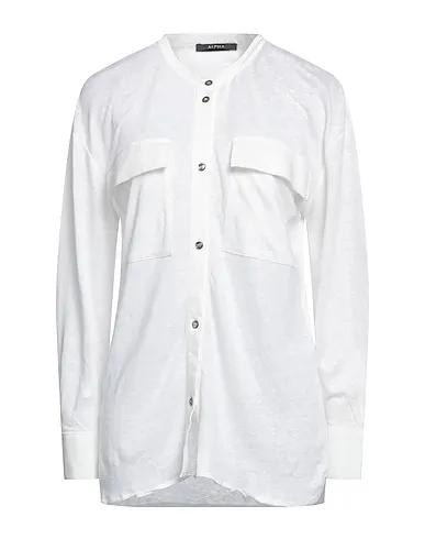 Off white Knitted Linen shirt